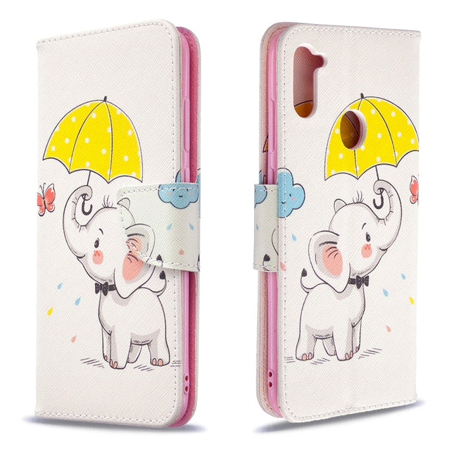 Colored Drawing Horizontal Flip Leather Case with Holder & Card Slots & Wallet, For Xiaomi Redmi Note 9S / Note 9 Pro / Note 9 Pro Max, For Huawei P40 Lite, For Huawei P40 Lite E / Y7P, For Huawei Honor 20S, For Galaxy A11