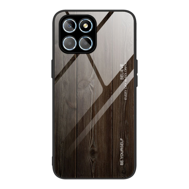 Wood Grain Glass Phone Case, For Honor X8, For Xiaomi Redmi A1 4G, For Xiaomi Civi 2, For Xiaomi Poco M4, For Xiaomi Poco M5