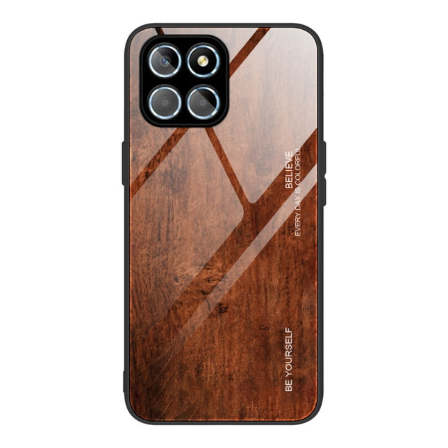 Wood Grain Glass Phone Case, For Honor X8, For Xiaomi Redmi A1 4G, For Xiaomi Civi 2, For Xiaomi Poco M4, For Xiaomi Poco M5