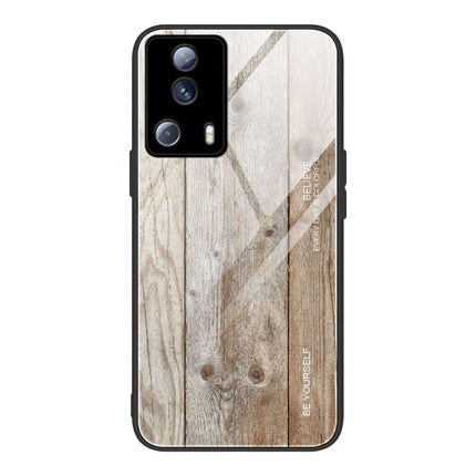 Wood Grain Glass Phone Case, For Honor X8, For Xiaomi Civi 2, For Xiaomi Poco M4, For Xiaomi Poco M5