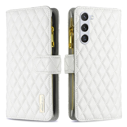 Diamond Lattice Zipper Wallet Leather Flip Phone Case, For Samsung Galaxy A14 5G, For Samsung Galaxy S23+ 5G, For Samsung Galaxy S23 Ultra 5G, For Samsung Galaxy S23 5G