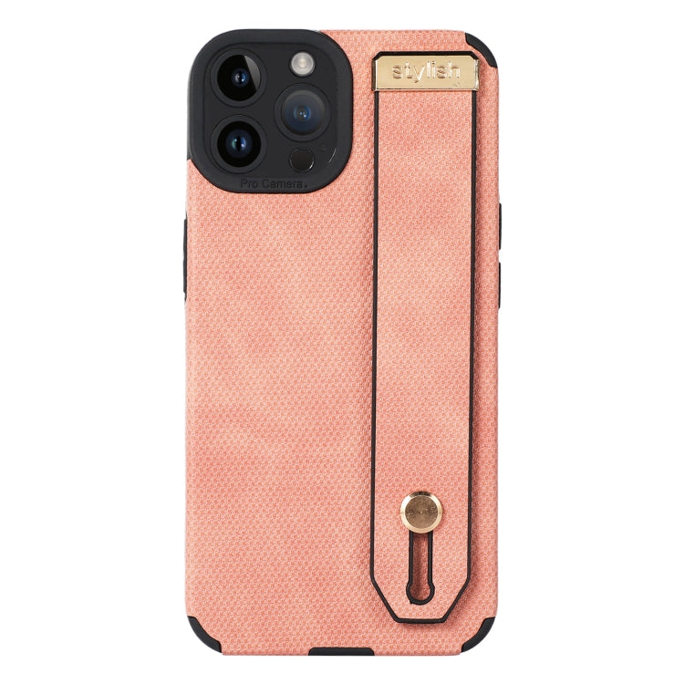 Wrist Strap TPU Leather Phone Case, For iPhone 14, For iPhone 14 Plus, For iPhone 14 Pro, For iPhone 14 Pro Max