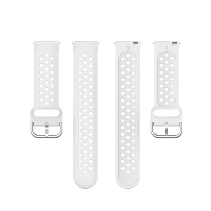 For Huawei Watch GT 46mm / 42mm / GT2 46mm 22mm Clasp Solid Color Sport Wrist Strap Watchband
