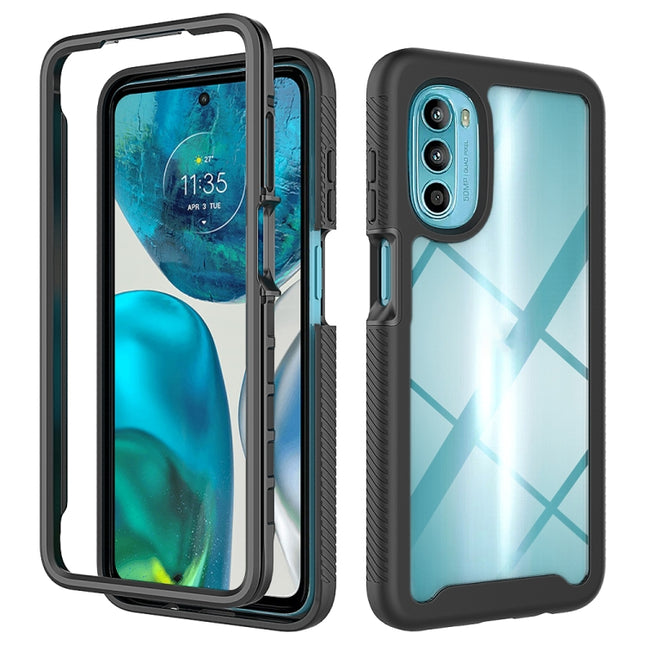 Starry Sky Solid Color TPU Clear PC Phone Case, For Motorola Moto G52 / G82, For Motorola Moto G60, For Motorola Moto G71 5G, For Motorola Moto G200 5G