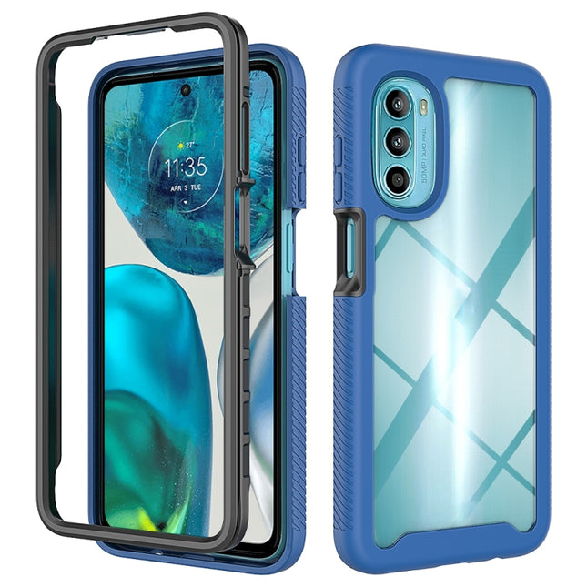 Starry Sky Solid Color TPU Clear PC Phone Case, For Motorola Moto G52 / G82, For Motorola Moto G60, For Motorola Moto G71 5G, For Motorola Moto G200 5G