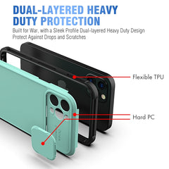 Sliding Camera Cover Design PC + TPU Phone Case, For iPhone 14, For iPhone 14 Plus, For iPhone 14 Pro, For iPhone 14 Pro Max