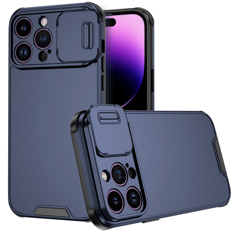 Sliding Camera Cover Design PC + TPU Phone Case, For iPhone 14, For iPhone 14 Plus, For iPhone 14 Pro, For iPhone 14 Pro Max