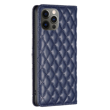Diamond Lattice Magnetic Leather Flip Phone Case, For iPhone 12 / 12 Pro, For iPhone 11 Pro Max, For iPhone 11 Pro, For iPhone 11