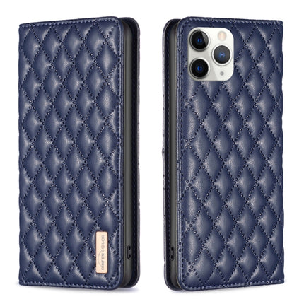 Diamond Lattice Magnetic Leather Flip Phone Case, For iPhone 12 / 12 Pro, For iPhone 11 Pro Max, For iPhone 11 Pro, For iPhone 11