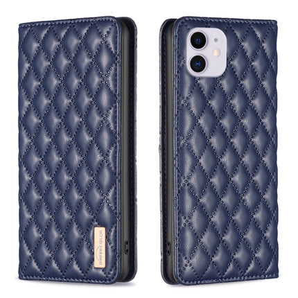 Diamond Lattice Magnetic Leather Flip Phone Case, For iPhone 12 / 12 Pro, For iPhone 11 Pro Max, For iPhone 11 Pro, For iPhone 11