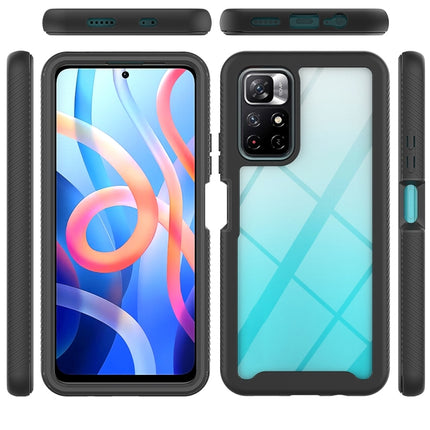 Starry Sky Solid Color Shockproof TPU Clear PC Phone Case, For Xiaomi Poco M4 Pro 5G / Redmi Note 11S 5G, For Huawei Nova 9 SE