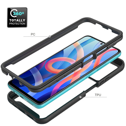 Starry Sky Solid Color Shockproof TPU Clear PC Phone Case, For Xiaomi Poco M4 Pro 5G / Redmi Note 11S 5G, For Huawei Nova 9 SE