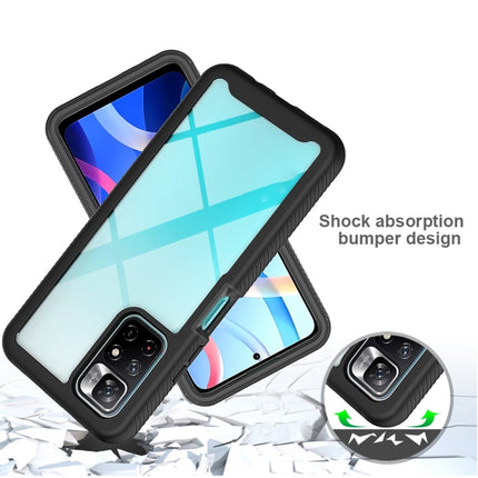 Starry Sky Solid Color Shockproof TPU Clear PC Phone Case, For Xiaomi Poco M4 Pro 5G / Redmi Note 11S 5G, For Huawei Nova 9 SE
