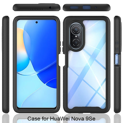 Starry Sky Solid Color Shockproof TPU Clear PC Phone Case, For Huawei Nova 9 SE, For T-Moblie Revvl 6 5G