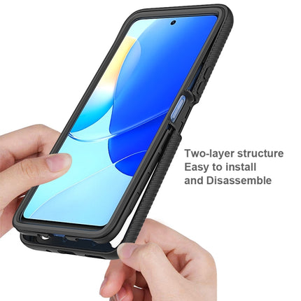 Starry Sky Solid Color Shockproof TPU Clear PC Phone Case, For Huawei Nova 9 SE, For T-Moblie Revvl 6 5G