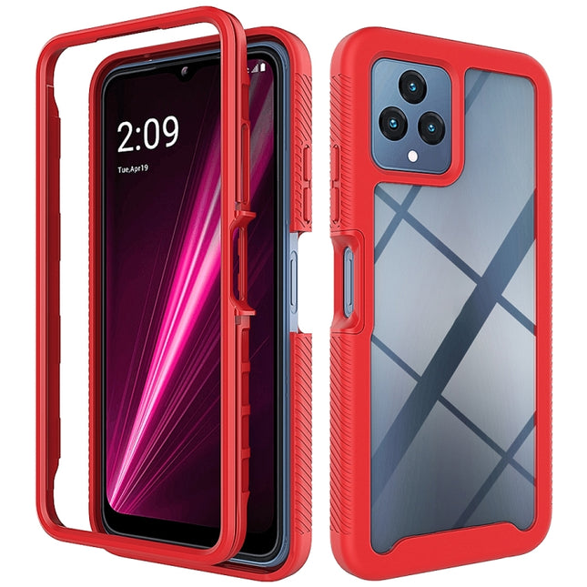 Starry Sky Solid Color Shockproof TPU Clear PC Phone Case, For T-Moblie Revvl 6 5G, For Xiaomi Redmi Note 11 Pro+ 5G Global, For Xiaomi Redmi 10C, For Xiaomi Poco X4 Pro 5G