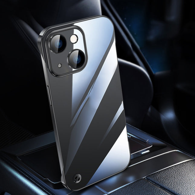 Electroplating Frameless Clear PC Phone Case