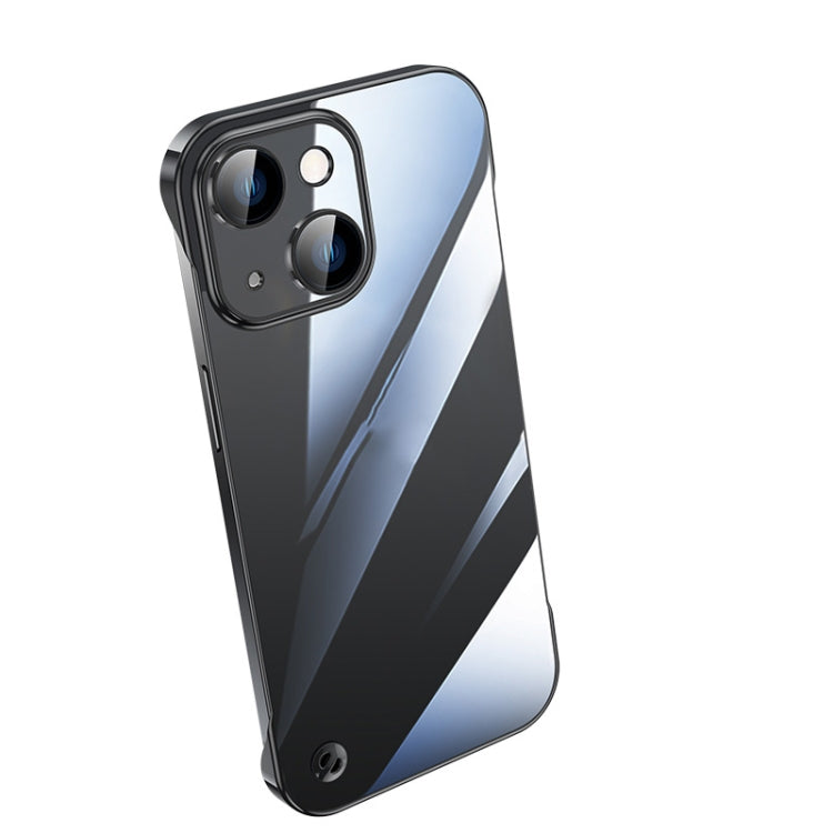 Electroplating Frameless Clear PC Phone Case, For iPhone 14 Pro Max, For iPhone 13, For iPhone 13 Pro