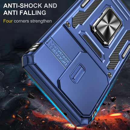 Armor PC + TPU Camera Shield Phone Case, For Samsung Galaxy S20 Ultra, For Samsung Galaxy S20+, For Samsung Galaxy S10, For Samsung Galaxy A53 5G