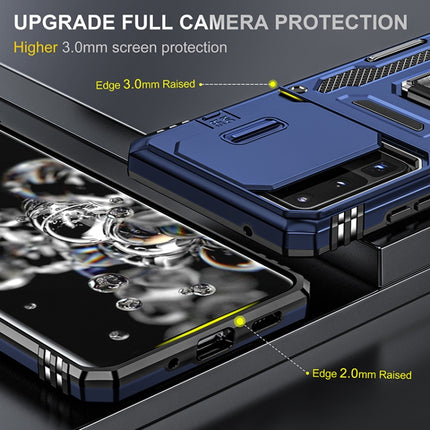Armor PC + TPU Camera Shield Phone Case, For Samsung Galaxy S20 Ultra, For Samsung Galaxy S20+, For Samsung Galaxy S10, For Samsung Galaxy A53 5G