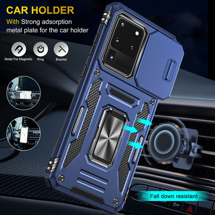 Armor PC + TPU Camera Shield Phone Case, For Samsung Galaxy S20 Ultra, For Samsung Galaxy S20+, For Samsung Galaxy S10, For Samsung Galaxy A53 5G