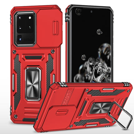 Armor PC + TPU Camera Shield Phone Case, For Samsung Galaxy S20 Ultra, For Samsung Galaxy S20+, For Samsung Galaxy S10, For Samsung Galaxy A53 5G