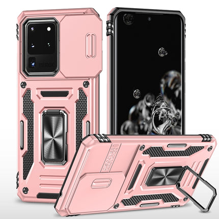 Armor PC + TPU Camera Shield Phone Case, For Samsung Galaxy S20 Ultra, For Samsung Galaxy S20+, For Samsung Galaxy S10, For Samsung Galaxy A53 5G