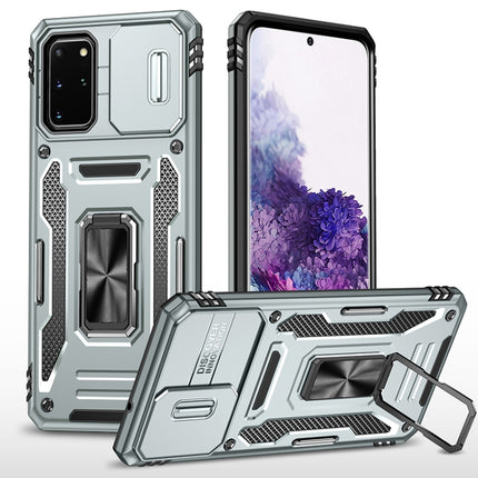 Armor PC + TPU Camera Shield Phone Case, For Samsung Galaxy S20 Ultra, For Samsung Galaxy S20+, For Samsung Galaxy S10, For Samsung Galaxy A53 5G