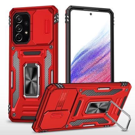 Armor PC + TPU Camera Shield Phone Case, For Samsung Galaxy S20 Ultra, For Samsung Galaxy S20+, For Samsung Galaxy S10, For Samsung Galaxy A53 5G