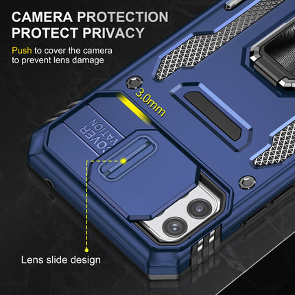 Armor PC + TPU Camera Shield Phone Case, For Samsung Galaxy A22 5G, For Samsung Galaxy A13 5G, For Samsung Galaxy A42 5G, For Samsung Galaxy A71 5G