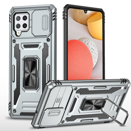 Armor PC + TPU Camera Shield Phone Case, For Samsung Galaxy A22 5G, For Samsung Galaxy A13 5G, For Samsung Galaxy A42 5G, For Samsung Galaxy A71 5G