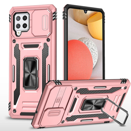 Armor PC + TPU Camera Shield Phone Case, For Samsung Galaxy A22 5G, For Samsung Galaxy A13 5G, For Samsung Galaxy A42 5G, For Samsung Galaxy A71 5G