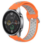 For Xiaomi Watch Color / Orange + Grey
