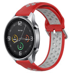 For Xiaomi Watch Color / Red + Grey