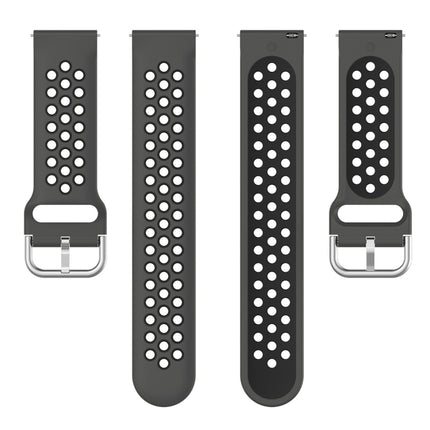 22mm Clasp Two Color Sport Wrist Strap Watchband, For Huawei Watch GT 46mm / 42mm