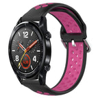 For Huawei Watch GT 46mm / 42mm / Blue + Magenta
