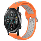 For Huawei Honor Magic Watch 2 46mm / Orange + Grey