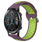For Huawei Honor Magic Watch 2 46mm / Purple + Green