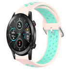 For Huawei Honor Magic Watch 2 46mm / Mint Green + Light Pink