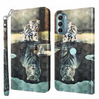 For Motorola Moto G Stylus 5G 2022 / Cat Tiger