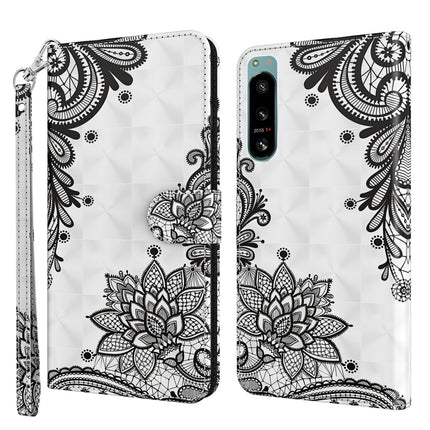 3D Painting Pattern TPU + PU Phone Case, For OnePlus 10T, For Sony Xperia 5 IV