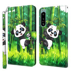 For Sony Xperia 5 IV / Panda Climbing Bamboo