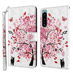 For Sony Xperia 5 IV / Cat Under The Tree