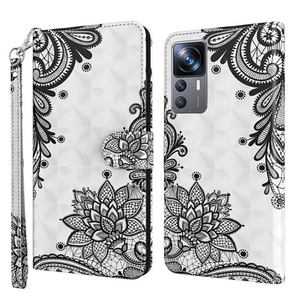3D Painting Pattern TPU + PU Phone Case, For Xiaomi 12T Pro/12T/Redmi K50 Ultra, For Samsung Galaxy A04