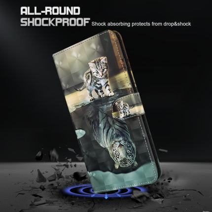 3D Painting Pattern TPU + PU Phone Case, For Xiaomi 12T Pro/12T/Redmi K50 Ultra, For Samsung Galaxy A04