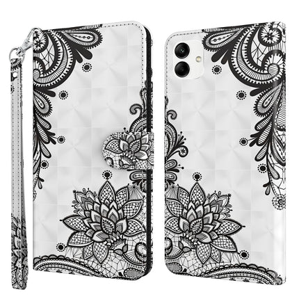 3D Painting Pattern TPU + PU Phone Case, For Xiaomi 12T Pro/12T/Redmi K50 Ultra, For Samsung Galaxy A04