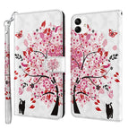 For Samsung Galaxy A04 / Cat Under The Tree