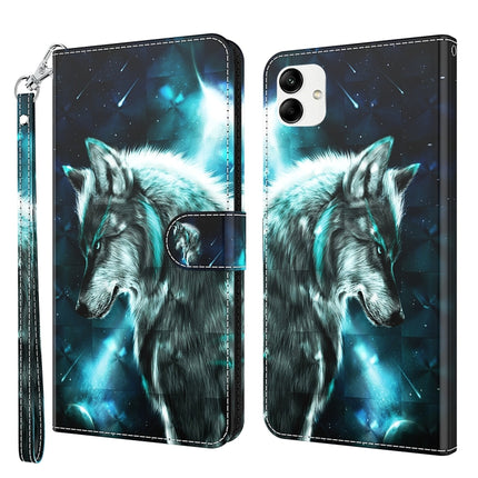 3D Painting Pattern TPU + PU Phone Case, For Xiaomi 12T Pro/12T/Redmi K50 Ultra, For Samsung Galaxy A04