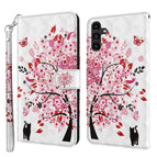For Samsung Galaxy A14 5G / Cat Under The Tree