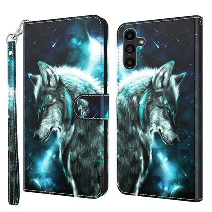 3D Painting Pattern TPU + PU Phone Case, For Samsung Galaxy A14 5G, For Xiaomi 11T Pro